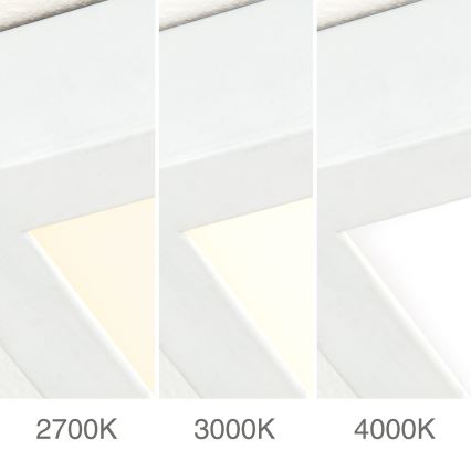 Dimmelhető LED mennyezeti lámpatest DISC LED/30W/230V 2700/3000/4000K 39x39 cm fehér