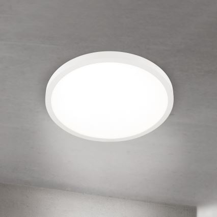 LED DISC dimmelhető mennyezeti lámpatest 30W/230V 2700/3000/4000K Ø 40 cm fehér