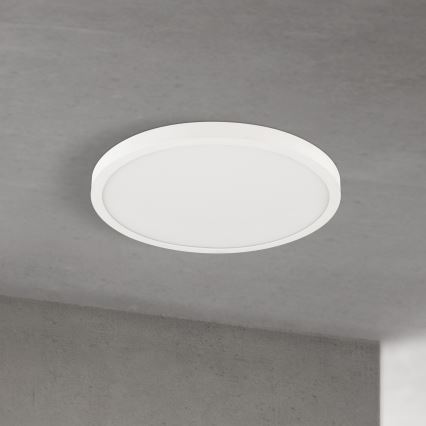 LED DISC dimmelhető mennyezeti lámpatest 30W/230V 2700/3000/4000K Ø 40 cm fehér