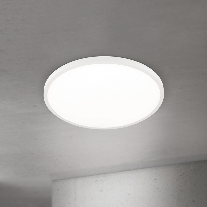 Dimmelhető LED mennyezeti lámpatest DISC LED/46W/230V 2700/3000/4000K átm. 60 cm fehér