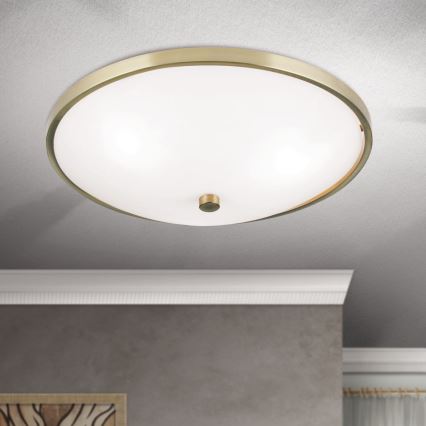 Mennyezeti lámpa AIDA 3xE27/60W/230V átm. 40 cm réz