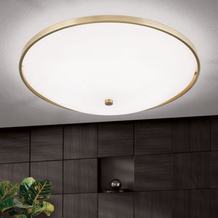 Mennyezeti lámpa AIDA 5xE27/60W/230V átm. 56,5 cm réz