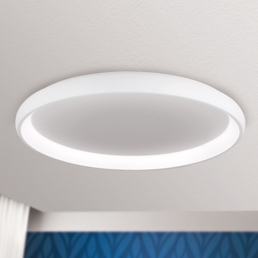 LED Fényerőszabályozható mennyezeti lámpa VENUS LED/85W/230V átm. 81 cm fehér