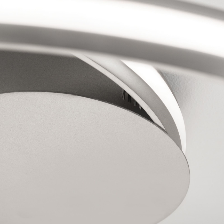 LED Dimmeres mennyezeti lámpa CIRCUS LED/30W/230V ezüst