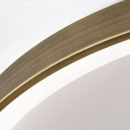 LED Mennyezeti lámpa CHARLIE LED/72W/230V átm. 80 cm arany