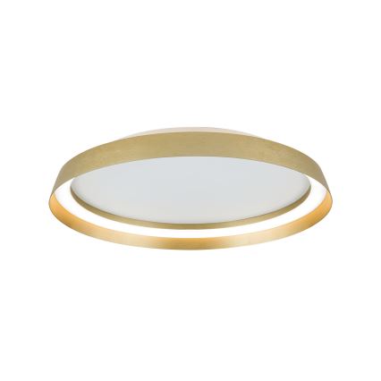 LED Dimmerelhető mennyezeti lámpa MANTA LED/38W/230V 2700/3000/4000K átm. 45 cm arany