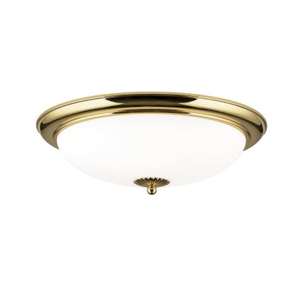 Mennyezeti lámpatest EMPIRA 3xE27/40W/230V, átm. 48 cm, arany