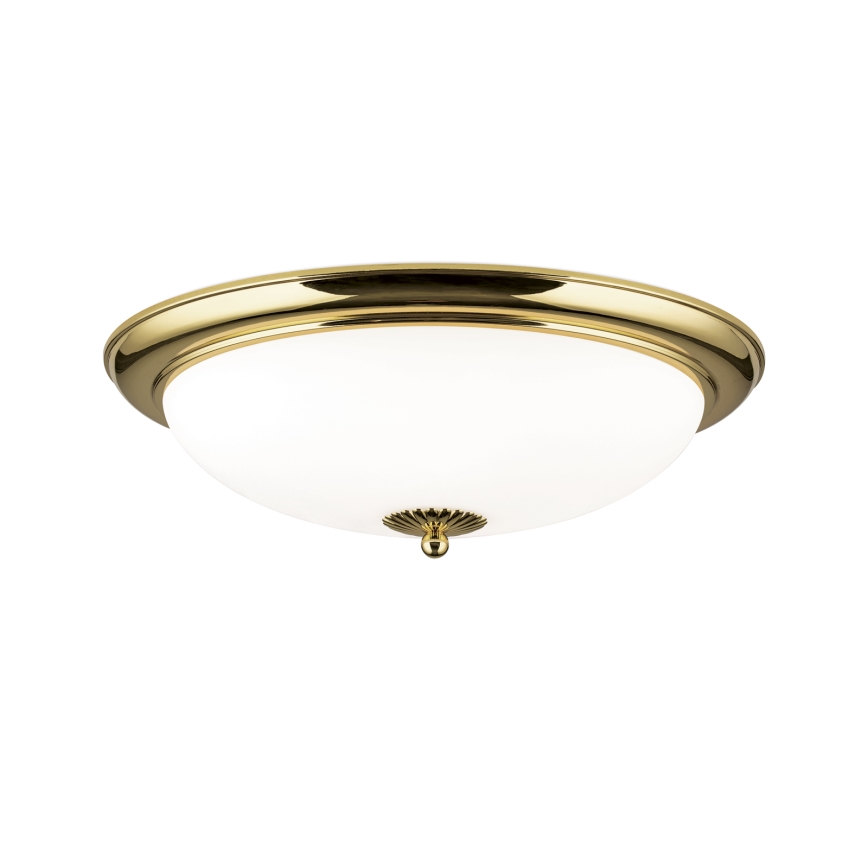 Mennyezeti lámpatest EMPIRA 3xE27/40W/230V, átm. 48 cm, arany