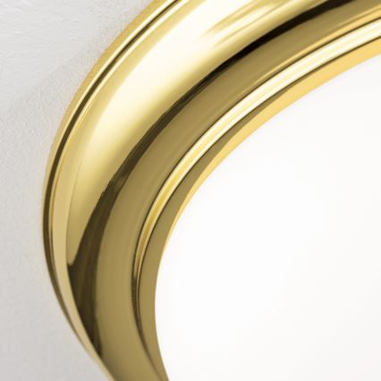 Mennyezeti lámpatest EMPIRA 3xE27/40W/230V, átm. 48 cm, arany