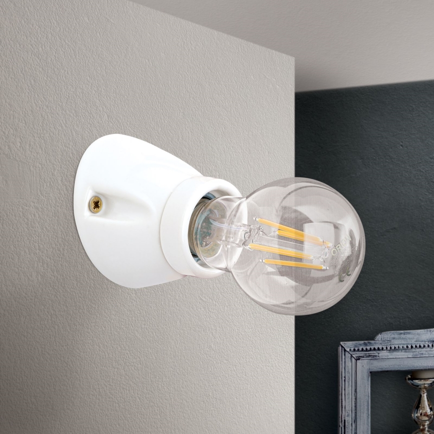 Fali lámpa FROST 1xE27/60W/230V fehér