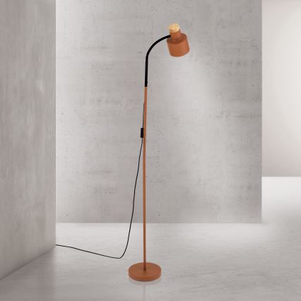 Állólámpa GILI 1xE27/40W/230V téglaszínű