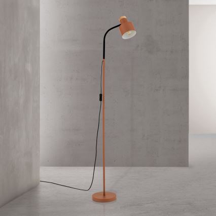 Állólámpa GILI 1xE27/40W/230V téglaszínű