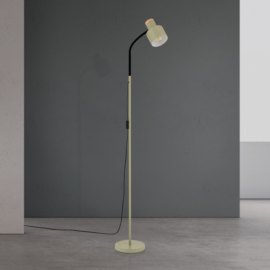 Állólámpa GILI 1xE27/40W/230V zöld