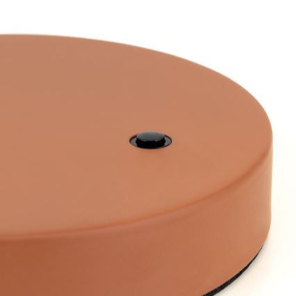 Téglaszínű GILI asztali lámpa 1xE27/40W/230V