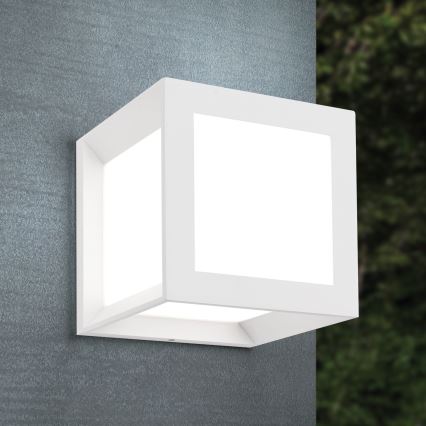 HENRY kültéri lámpatest 1xE27/15W/230V 16x16 cm IP44 fehér