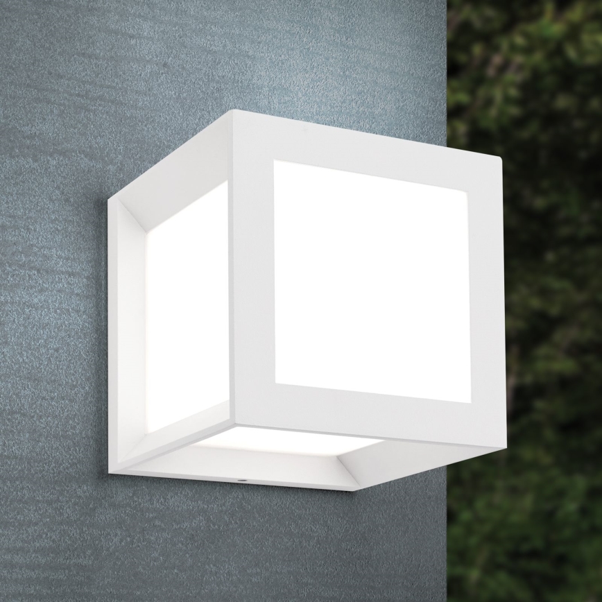 HENRY kültéri lámpatest 1xE27/15W/230V 16x16 cm IP44 fehér