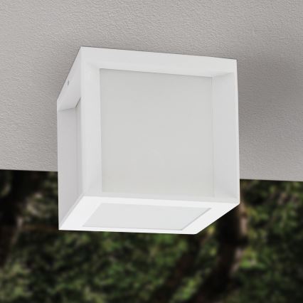 HENRY kültéri lámpatest 1xE27/15W/230V 16x16 cm IP44 fehér