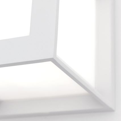 HENRY kültéri lámpatest 1xE27/15W/230V 16x16 cm IP44 fehér