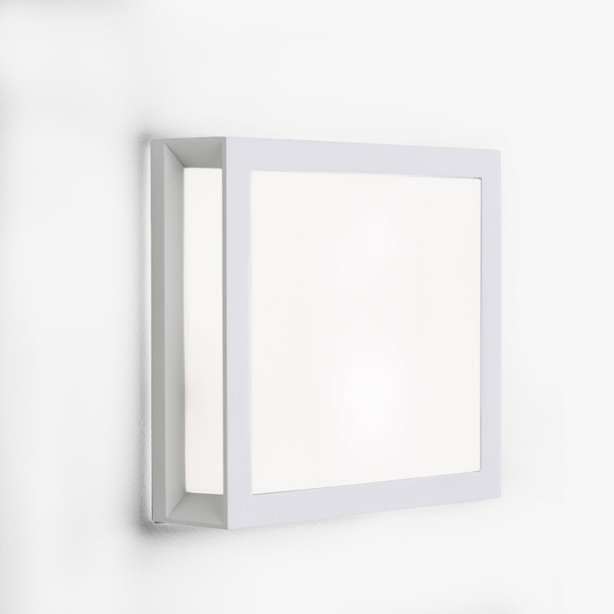 Kültéri lámpatest HENRY 2xE27/15W/230V 26x26 cm IP44 fehér