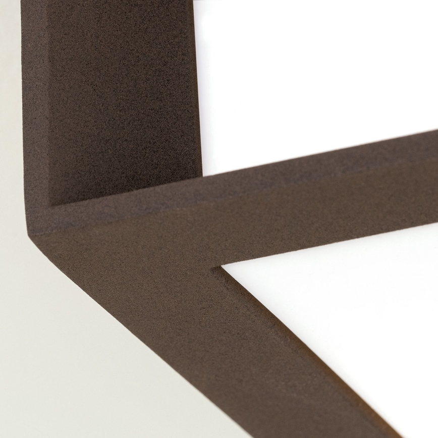 Kültéri lámpa HENRY 2xE27/15W/230V IP44 barna