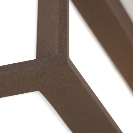 Kültéri lámpa HENRY 2xE27/15W/230V IP44 barna