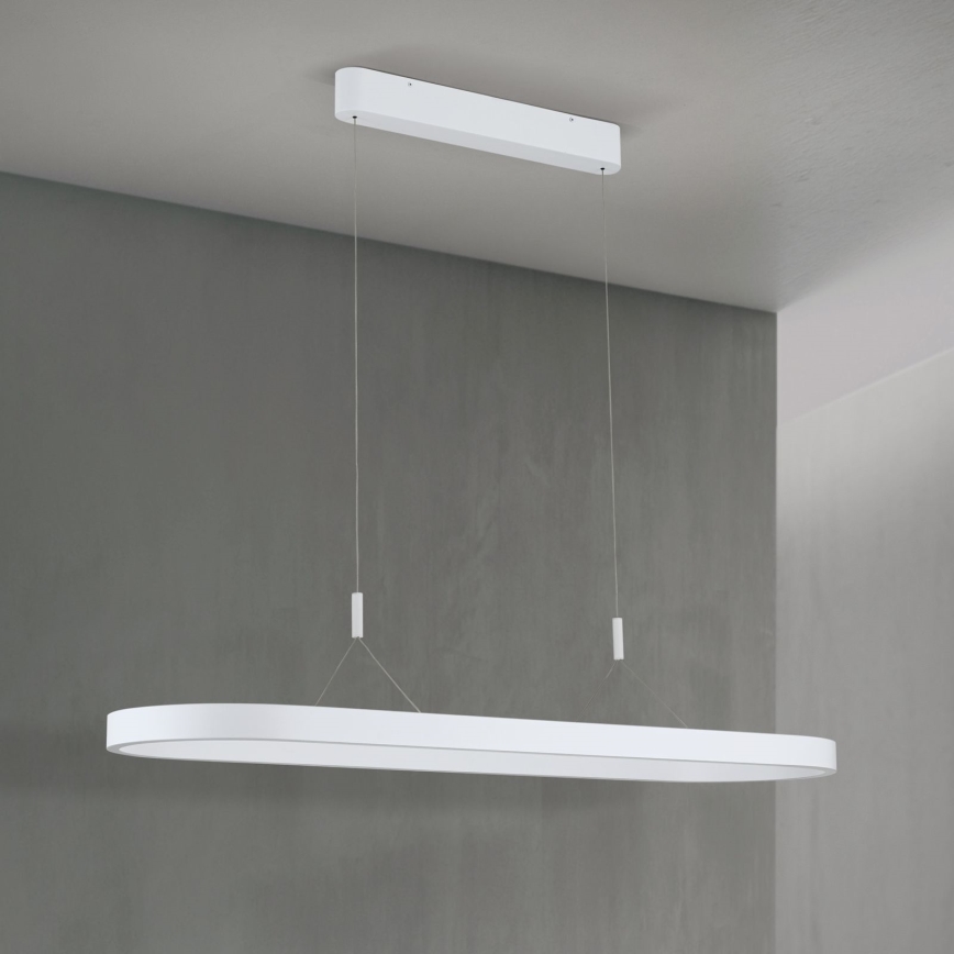 LED csillár kábelen CARRARA LED/80W/230V 2700/3000/4000K fehér