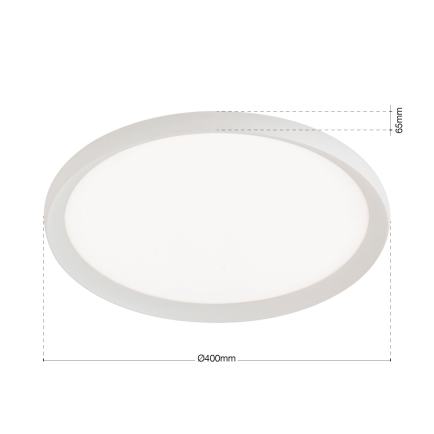 LED mennyezeti lámpa KANT LED/30W/230V 2700/3000/4000K átm. 40 cm fehér