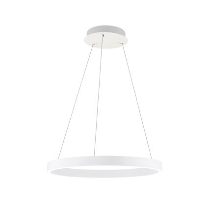 Fényerőszabályozható LED függeszték kábelen KOLK LED/60W/230V 2700/3000/4000K átm. 60 cm fehér
