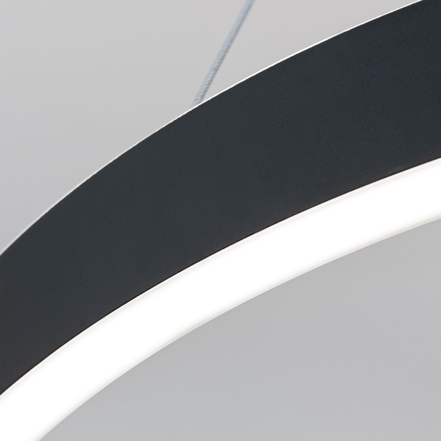 LED fényerőszabályozható kábeles csillár KOLK LED/60W/230V 2700/3000/4000K átm. 60 cm fekete