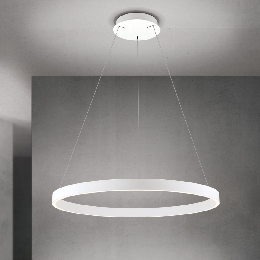 KOLK dimmelhető LED csillár kábelen LED/80W/230V 2700/3000/4000K Ø 80 cm fehér