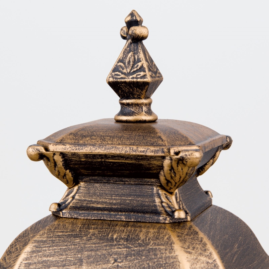 Kültéri lámpa AIKO 1xE27/60W/230V 59 cm IP23 bronz/patina