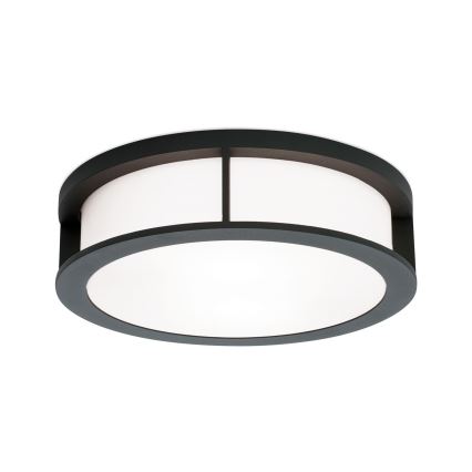 Kültéri lámpa HENRY 2xE27/15W/230V Ø30 cm IP44 antracit