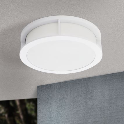 Kültéri lámpatest HENRY 2xE27/15W/230V átmérő 30 cm IP44 fehér