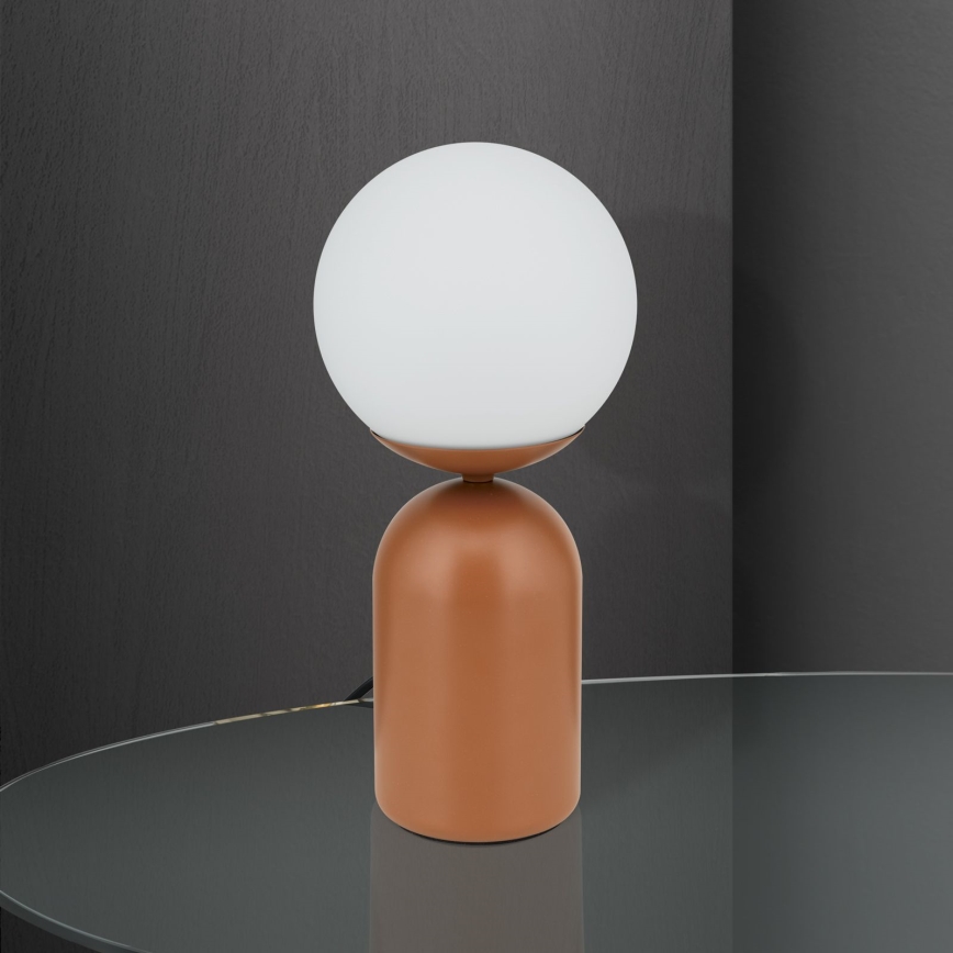 Asztali lámpa STANLEY 1xE14/25W/230V kerámia/barna