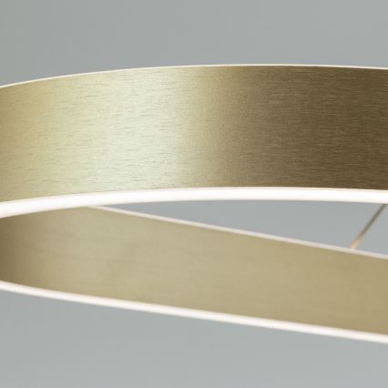 LED csillár kábelen CARRARA LED/80W/230V 2700/3000/4000K aranyszínű