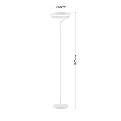 LED dimmelhető állólámpa KOLK LED/40W/230V 2700/4000K fehér