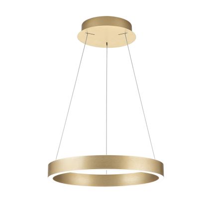 Fényerőszabályozható LED csillár kábelen KOLK LED/40W/230V 2700/3000/4000K átm. 40 cm arany