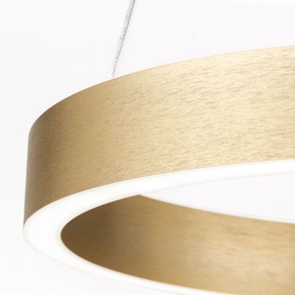 Fényerőszabályozható LED csillár kábelen KOLK LED/40W/230V 2700/3000/4000K átm. 40 cm arany