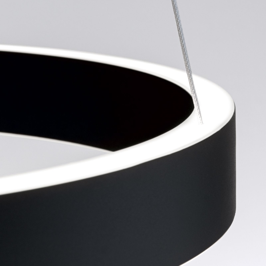 KOLK LED dimmelhető kábeles csillár LED/40W/230V 2700/3000/4000K Ø 40 cm fekete