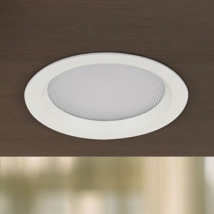 LED dimmelhető fürdőszobai süllyesztett mennyezeti lámpa OFFICE LED/25W/230V 3000/4000/6000K átm. 17 cm UGR19 IP44 fehér