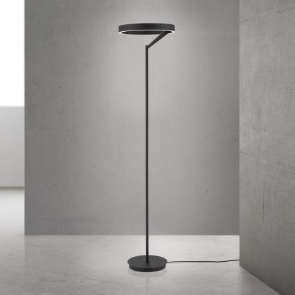 Fényerőszabályozható LED állólámpa KOLK LED/40W/230V 2700/4000K fekete