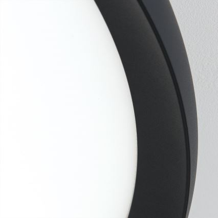 LED mennyezeti lámpatest KANT LED/50W/230V 2700/3000/4000K, átmérő 60 cm, fekete