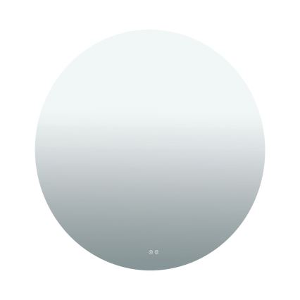 LED fürdőszobai fűtött falra szerelhető tükör háttérvilágítással FOCUS LED/30W/230V 3000/4200/6000K átm. 100 cm IP44