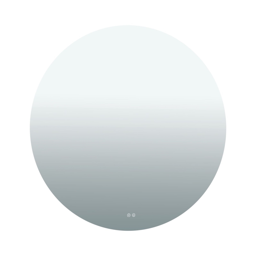 LED fürdőszobai fűtött falra szerelhető tükör háttérvilágítással FOCUS LED/30W/230V 3000/4200/6000K átm. 100 cm IP44