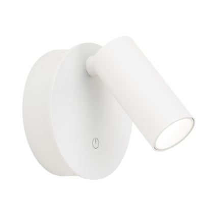 LED dimmelhető, újratölthető érintésvezérlésű fali spotlámpa LUXY LED/1W/5V 2200 mAh 2700/3000/4000K fehér