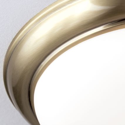 Mennyezeti lámpa EMPIRA 2xE27/40W/230V átmérő 35,5 cm bronz