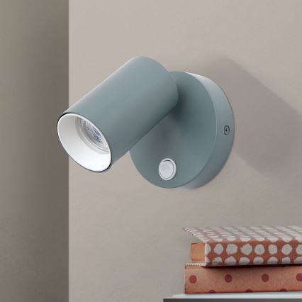 PENN fali spotlámpa 1xGU10/13W/230V szürke