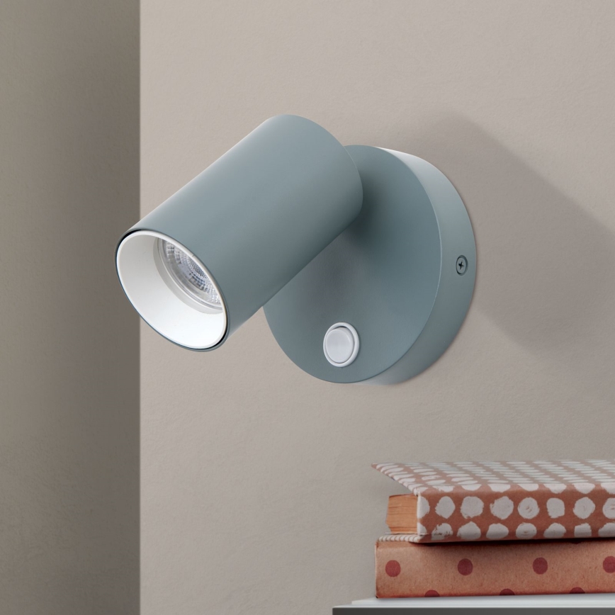 PENN fali spotlámpa 1xGU10/13W/230V szürke