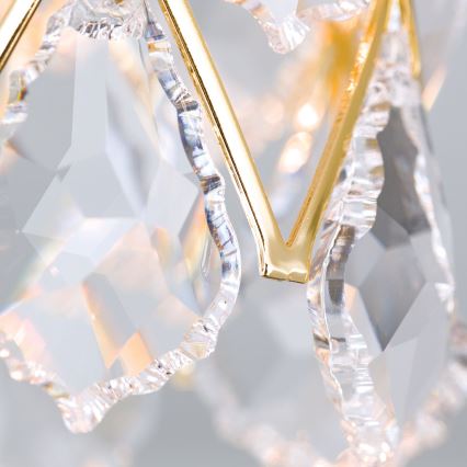 Mennyezeti lámpatest RITA 1xG9/40W/230V átm. 9 cm arany