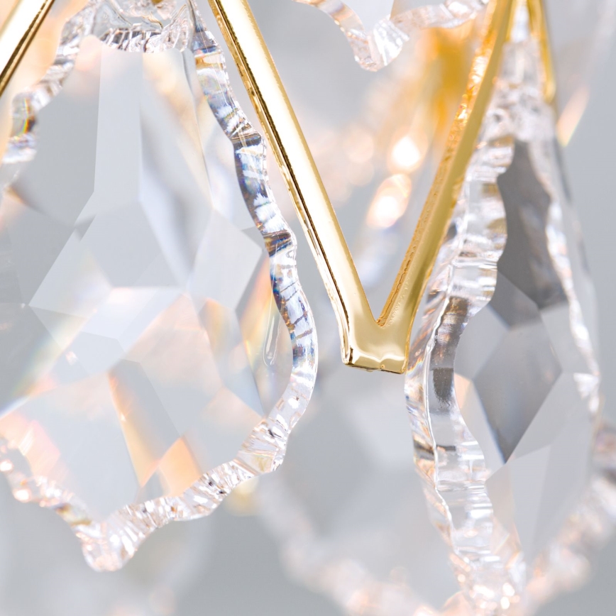 Mennyezeti lámpatest RITA 1xG9/40W/230V átm. 9 cm arany